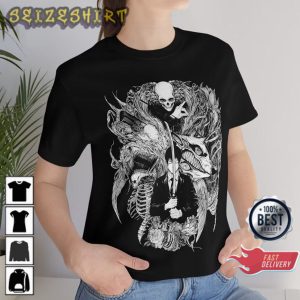 Chainsaw Death Metal Gift for Anime Lovers T-Shirt (1)