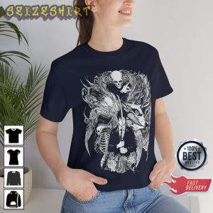 Chainsaw Death Metal Gift for Anime Lovers T-Shirt (2)