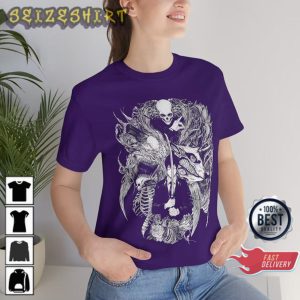 Chainsaw Death Metal Gift for Anime Lovers T-Shirt (4)
