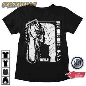 Chainsaw Man Anime Character T-shirt Fanbased