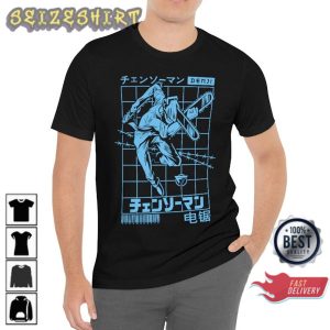 Chainsaw Man Anime Horror Gift for fans T-Shirt (2)