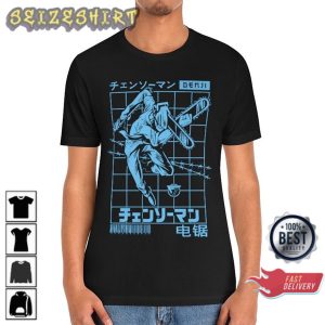 Chainsaw Man Anime Horror Gift for fans T-Shirt (4)