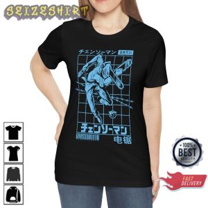 Chainsaw Man Anime Horror Gift for fans T-Shirt (5)