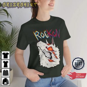 RocKon Chainsaw Man Demon Fox Mappa Aki T-Shirt (3)