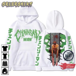 Chainsaw Man Denji Gift for Anime fans T-Shirt (3)