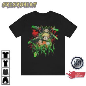 Chainsaw Man Vintage Anime Graphic Chainsaw T-Shirt (3)