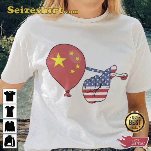 Chinese Spy Balloon American Shirt