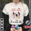 Chrismas Art All The Jingle Ladies Xmas Graphic T-Shirt