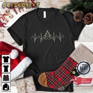 Christmas Healthcare Christmas Tree Nurse Heartbeat Xmas Sweatshirt