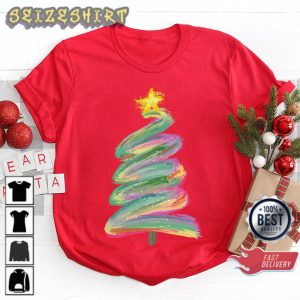 Christmas Pine Tree Christmas Party Cute Xmas Holiday Sweatshirt