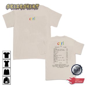 Ctrl Rainbow By SZA New Album Tee With Tracklist Shirt