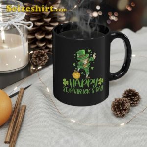 Dabbing Happy St Patricks Day Shamrock Funny Coffee Mug