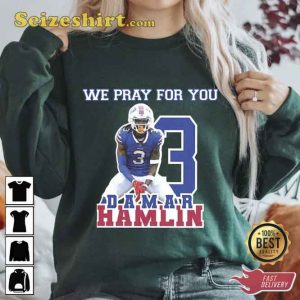 Damar Hamlin Bootleg Love For 3 Hoodie T Shirt