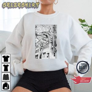 Demon Fox Chainsaw Man Panel Simple Anime Sweatshirt (1)