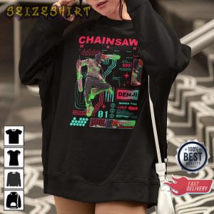 Denji Chainsaw Man 2022 Essential Unisex T-Shirt Streetwear (1)