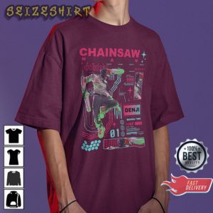 Denji Chainsaw Man 2022 Essential Unisex T-Shirt Streetwear (2)