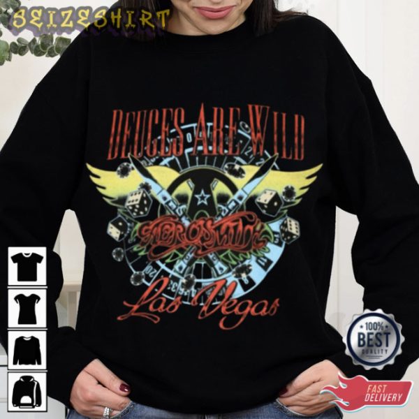 Deuces Are Wild Tour Aerosmith T-Shirt