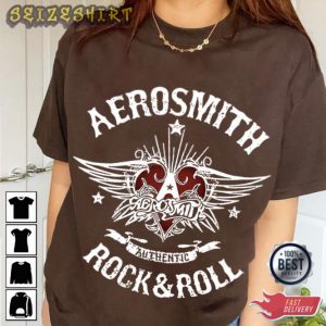 Deuces Are Wild Tour T-Shirt Aerosmith Rock Band Shirt