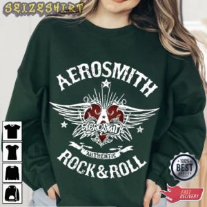 Deuces Are Wild Tour T-Shirt Aerosmith Rock Band Shirt