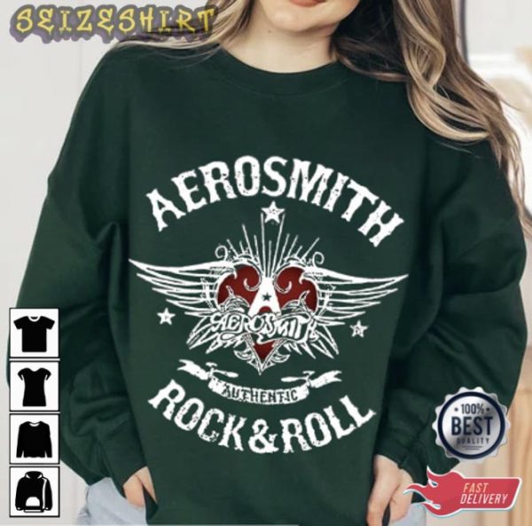 Deuces Are Wild Tour T-Shirt Aerosmith Rock Band Shirt