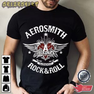 Deuces Are Wild Tour T-Shirt Aerosmith Rock Band Shirt