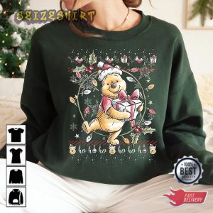 Disney Shirt Christmas Winnie The Pooh Ugly Sweater T-shirt