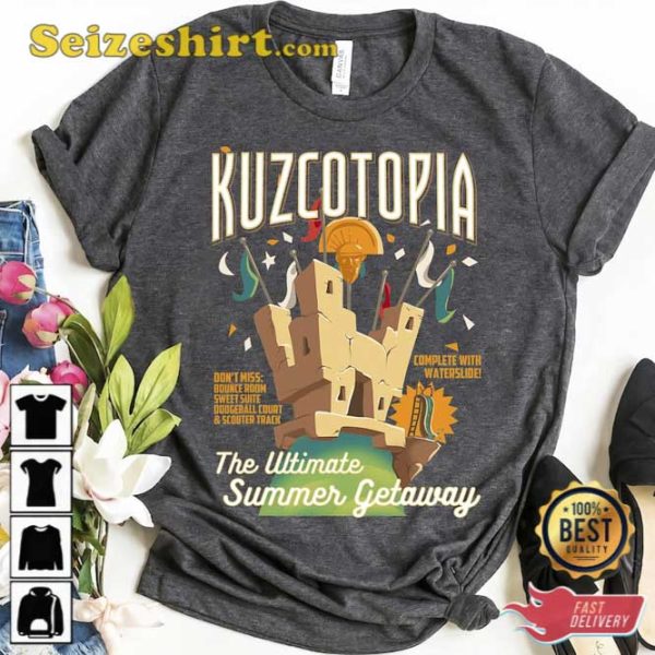 Disney The Emperors New Groove Greeting From Kuzcotopia T-Shirt