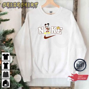 Disney Xmas Gift Mickey Nike Christmas Sweatshirt