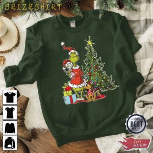 Dr Seuss The Grinch Xmas Gift Sweatshirt T-shirt (2)
