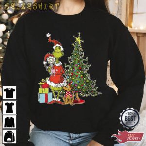 Dr Seuss The Grinch Xmas Gift Sweatshirt T-shirt (3)
