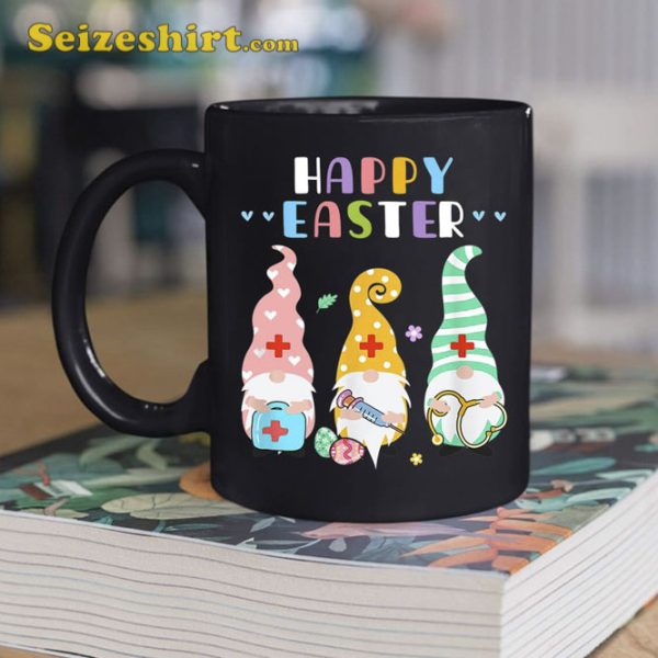 Easter Day With My Gnomies Nurse Life Stethoscope Mug