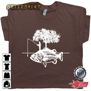 Fisherman Shirts Cool Funny Fishing Graphic Tee