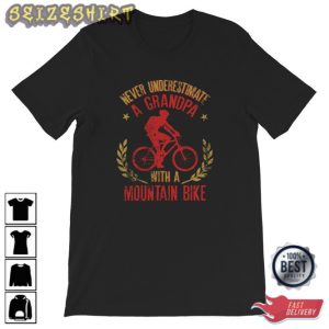Flash Sale Never Underestimate A Grandpa With A Mountain Shirt