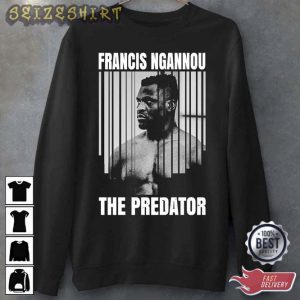 Francis Ngannou The Predator Art Tee