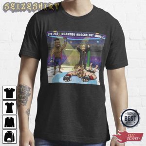 Francis Ngannou Vintage 90's T-Shirt Boxing