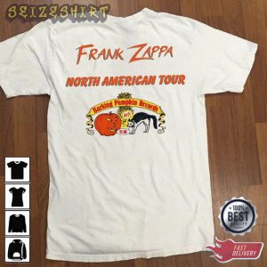 Frank Zappa 1981 You Are What You Is North American Tour Printed T-Shirt (3)