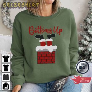 Funny Christmas Long Sleeve Santa Xmas Family Gift Sweatshirt