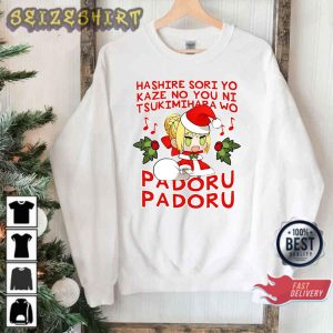Funny Hot Meme Christmas Padoru Padoru Sweatshirt