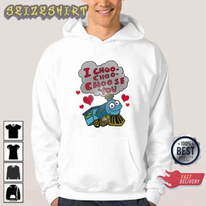Funny I Choo Choo Choose You The Simpsons Inspired Valentine Sweatshirt