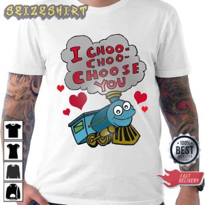 Funny I Choo Choo Choose You The Simpsons Inspired Valentine Sweatshirt