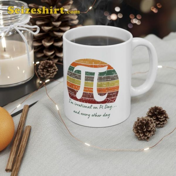 Funny Pi Day Teacher Student Math Lover Mug