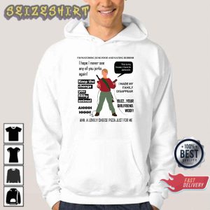 Funny Xmas Gift Home Alone Kevin Action T-Shirt