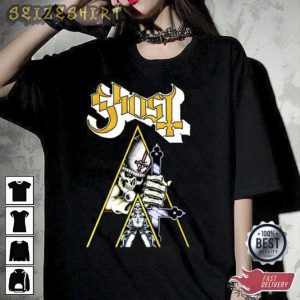 Ghost 2022 Metal Ghost Band Tshirt Ghost Tour 2023 Printed T-Shirt (1)