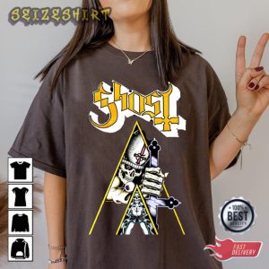 Ghost 2022 T-shirt Metal Ghost Band Tshirt Ghost Tour 2023