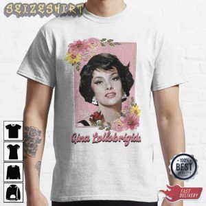 RIP Gina Lollobrigida Actrice T-shirt