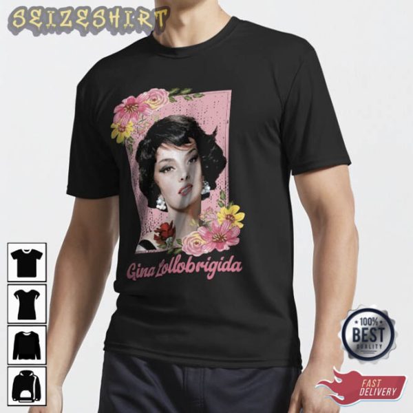 RIP Gina Lollobrigida Actrice T-shirt