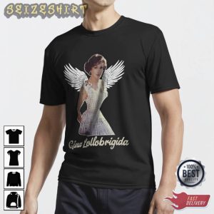 RIP Gina Lollobrigida Angel T-shirt