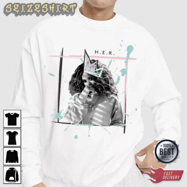 H.e.r Shirt For Fan Back Of My Mind Abum T-Shirt