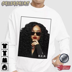 H.e.r Singer T-Shirt Gift For Fan