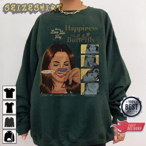 Happiness is a butterfly Lana Del Rey Album Hoodie